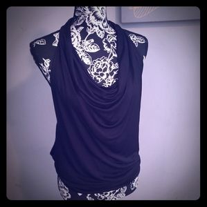 Diane von frustinberg black top size large